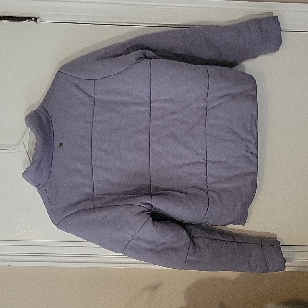 EUC Calia by Carrie Underwood Grey  Quilted Crop Jacket Size S - Picture 3 of 4